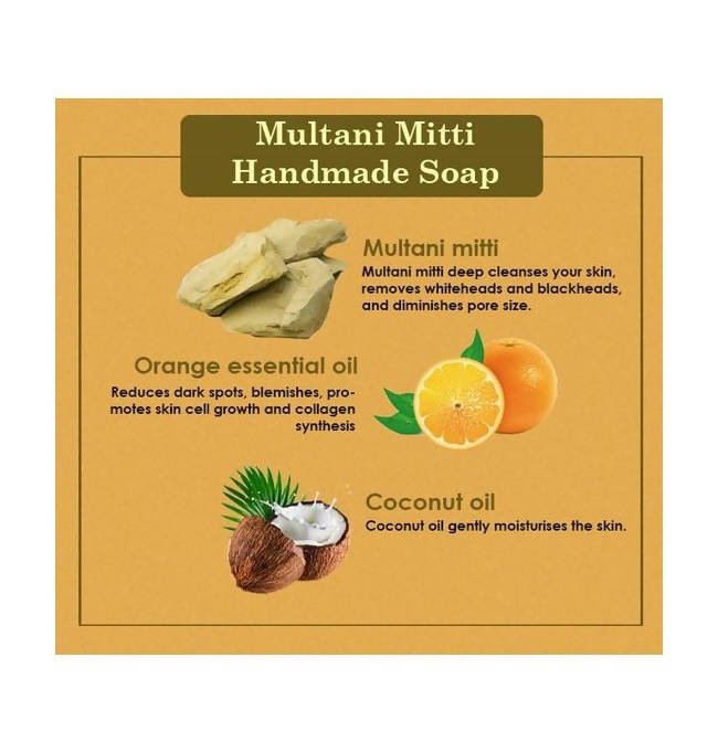 Ancient Living Multani Mitti Handmade Soap - Vamzn#