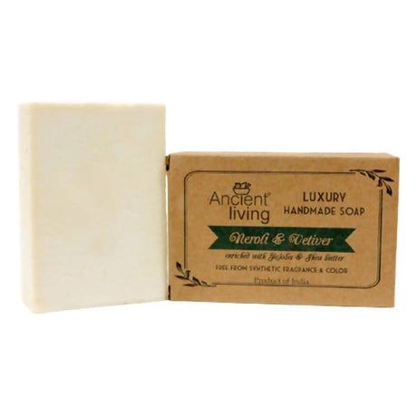 Ancient Living Neroli & Vetiver Luxury Handmade Soap - Vamzn#