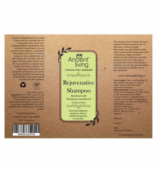 Ancient Living Rejuvenative Shampoo - Vamzn#