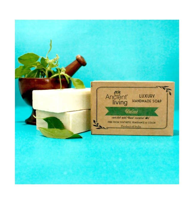 Ancient Living Tulasi Handmade Soap - Vamzn#