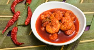 Andhra Style Spicy Prawns Pickle (Bhimavaram Special Royyala Avakaya) - Vamzn#