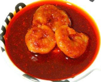 Andhra Style Spicy Prawns Pickle (Bhimavaram Special Royyala Avakaya) - Vamzn#