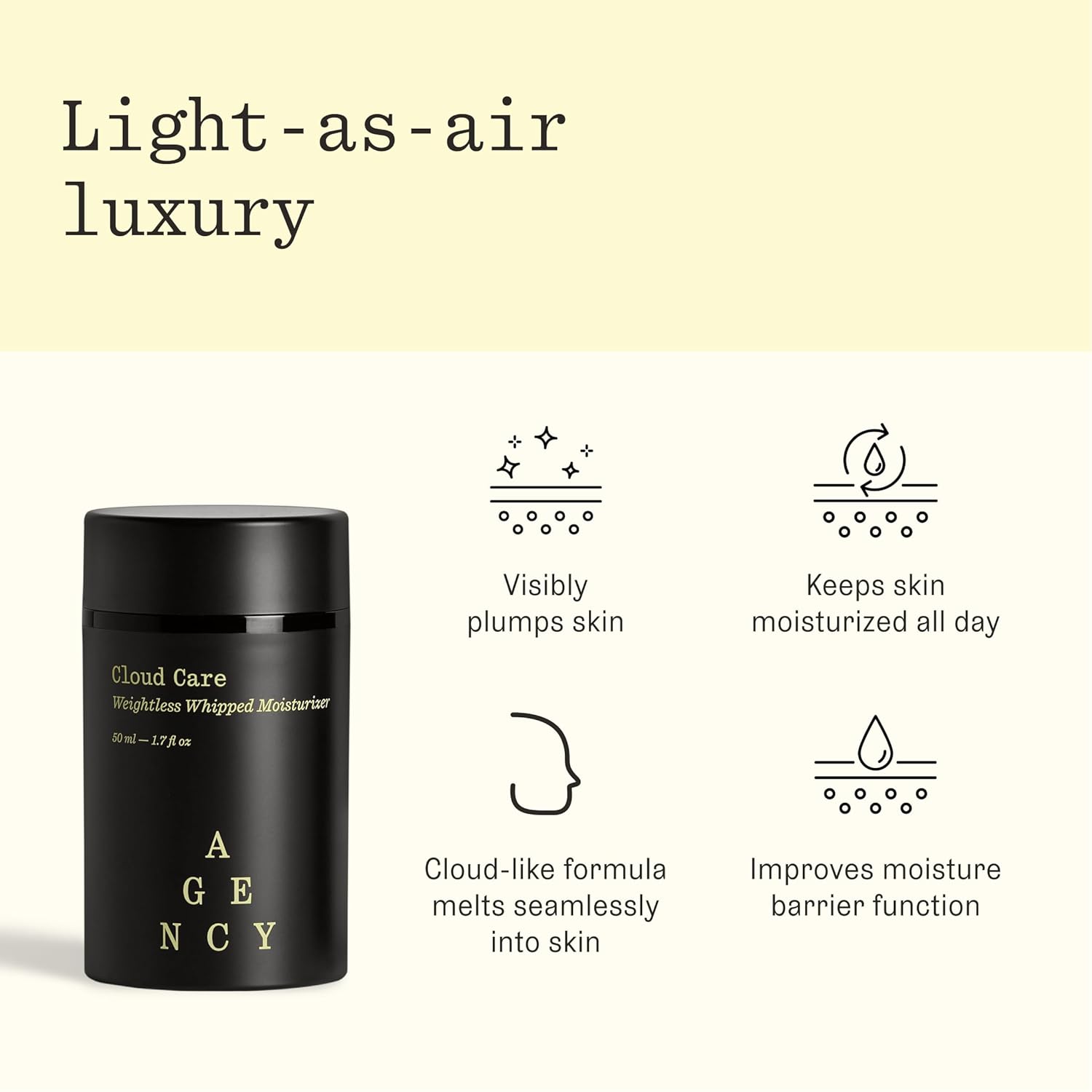 Anti - Aging Weightless Face Moisturizer, Lightweight Face Cream, Helps Visibly Plump and Soften Skin, by Curology, 1.7 oz - Vamzn#
