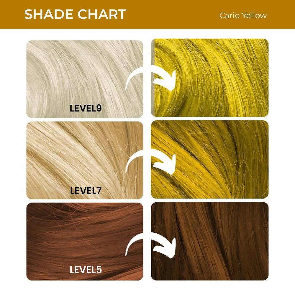 Anveya Semi Permanent Hair Color - Cairo Yellow - Vamzn#