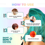 Anveya Semi Permanent Hair Color - Havana Teal - Vamzn#