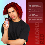 Anveya Semi Permanent Hair Color - Madrid Red - Vamzn#