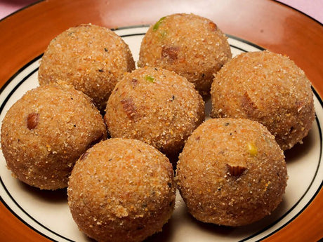 Anything But Sugar Badam Atta Ka Ladoo (jaggery) - Vamzn#