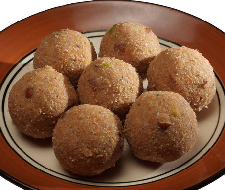 Anything But Sugar Badam Atta Ka Ladoo (jaggery) - Vamzn#