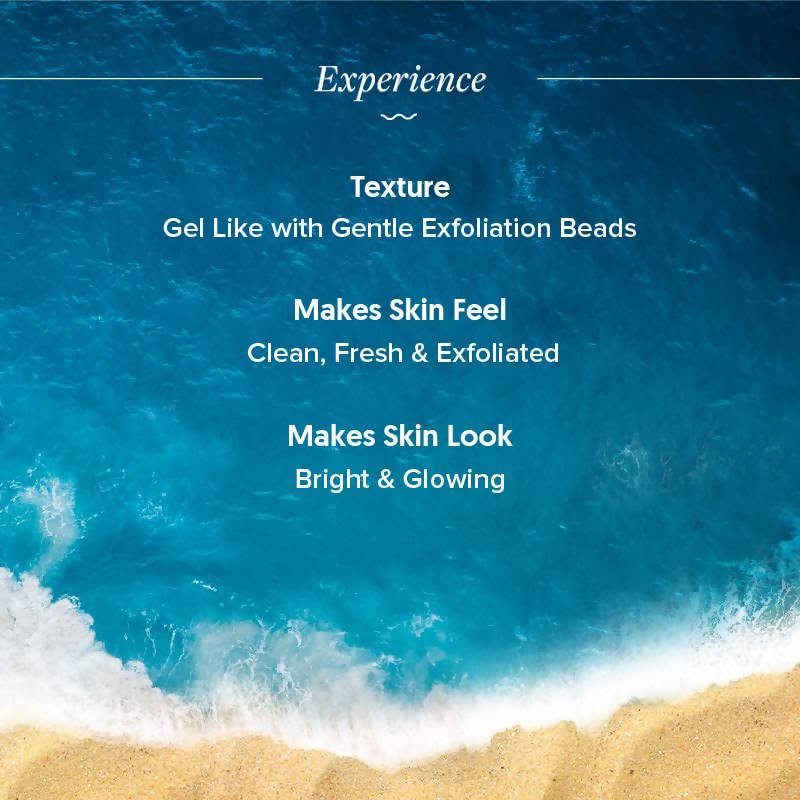 Aqualogica Glow+ Crunchy Face Scrub With papaya extracts and coconut scrub - Vamzn#