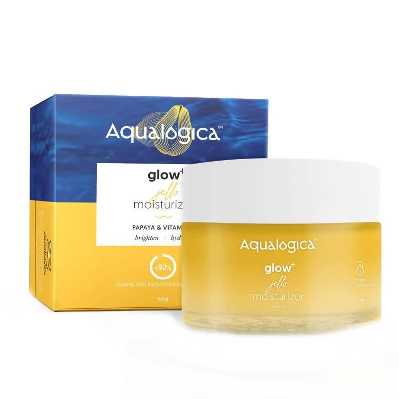 Aqualogica Glow+ Jello Moisturizer With Vitamin C & Papaya, Brightens & Hydrates - Vamzn#