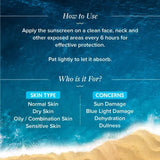 Aqualogica Hydrate+ Sunscreen with Coconut water & Hyaluronic Acid - Vamzn#