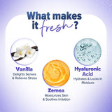 Aqualogica Refresh+ Sun Kissed Vanilla Perfume Body Mist - Vamzn#