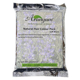 Aranyam Natural Colour and Nourish Hair Pack - Soft Black - Vamzn#