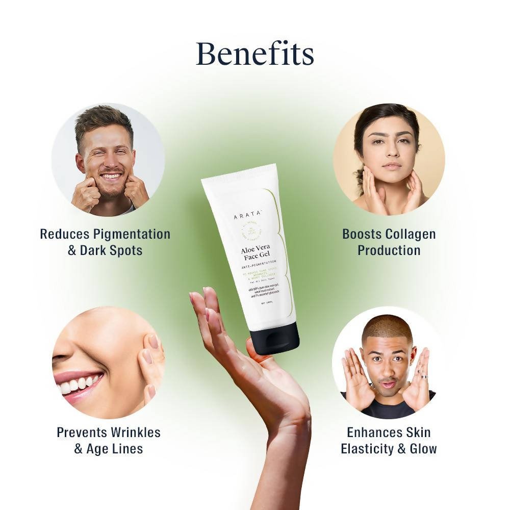 Arata Aloe Vera Face Gel - Vamzn#