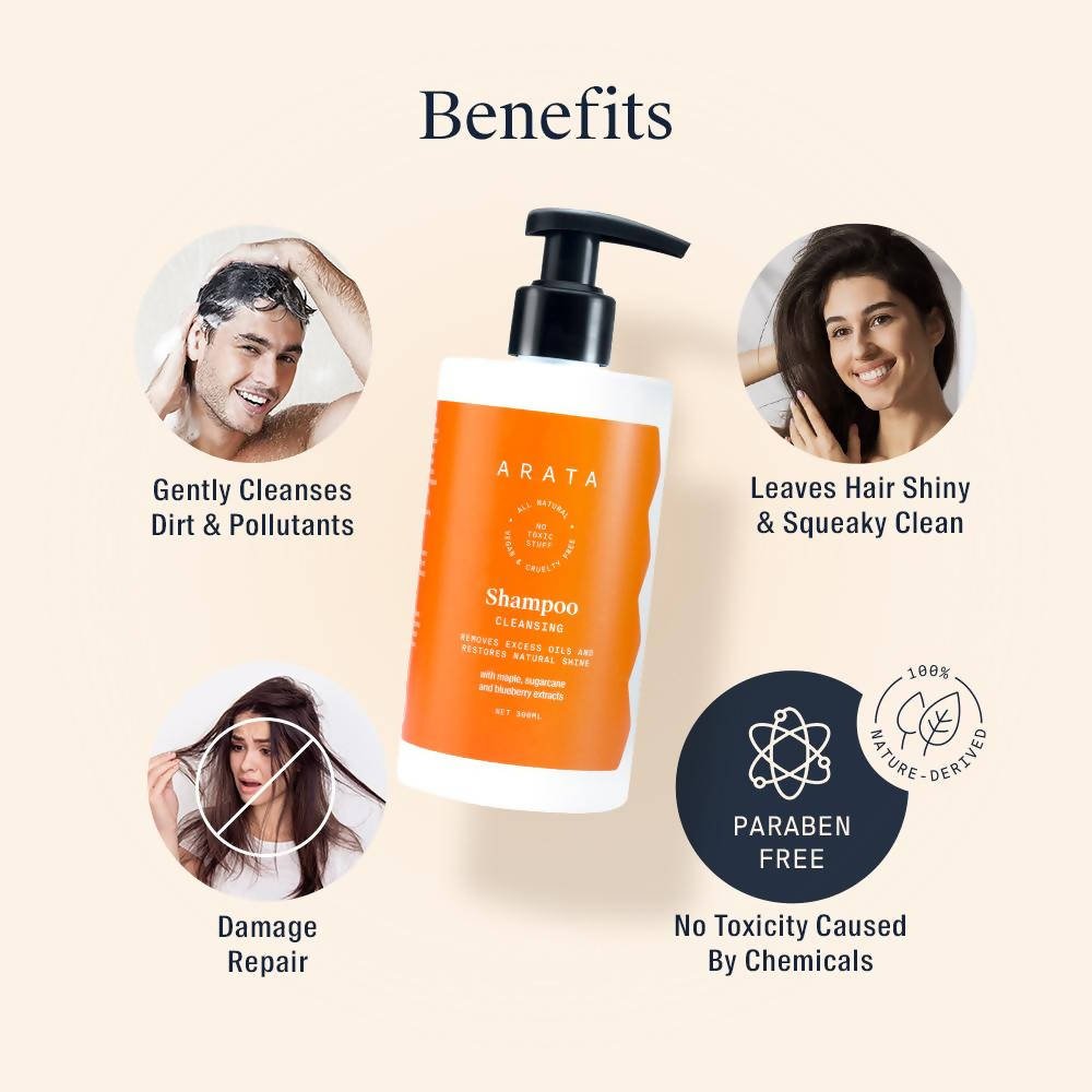 Arata Cleansing Shampoo - Vamzn#