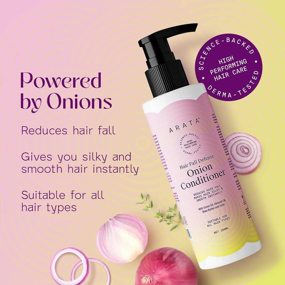 Arata Hair Fall Defense Onion Conditioner - Vamzn#