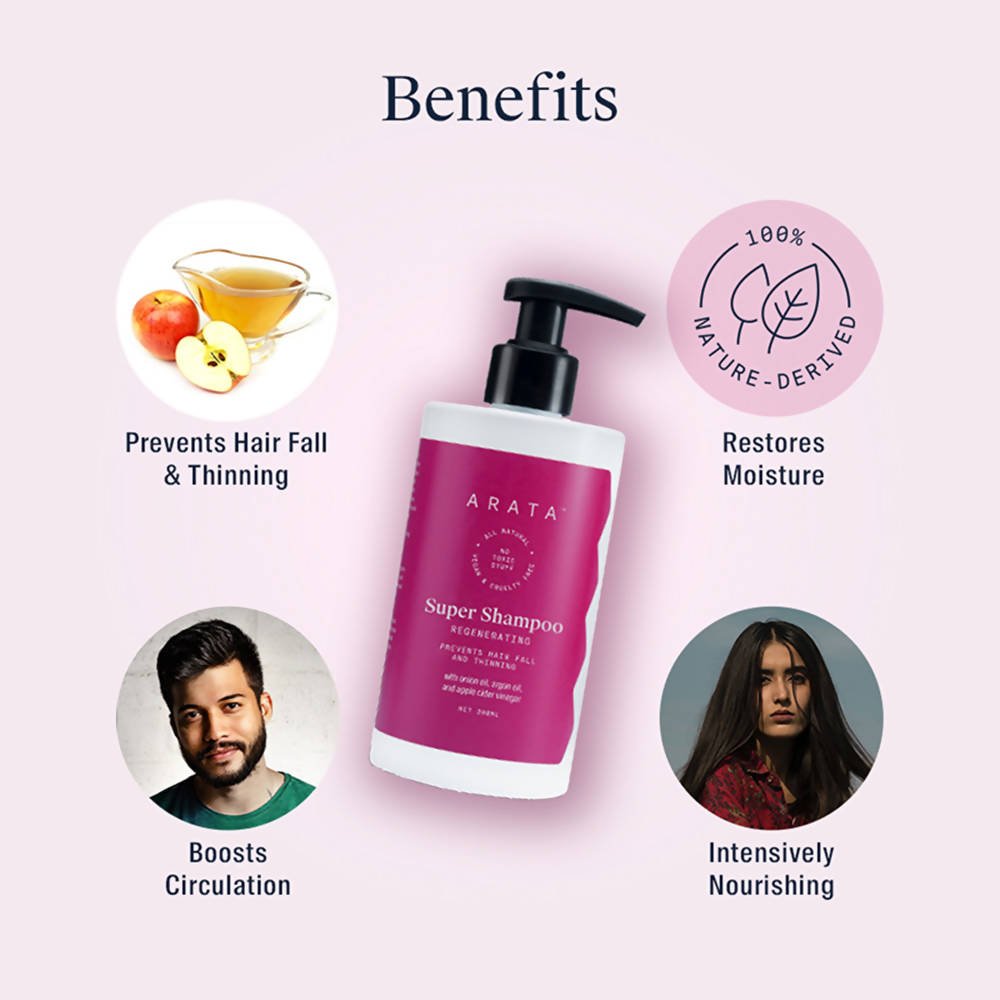 Arata Super Shampoo Regenerating - Vamzn#