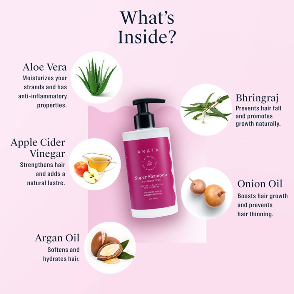 Arata Super Shampoo Regenerating - Vamzn#