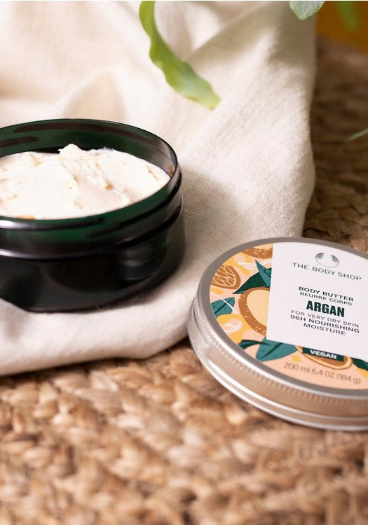 The Body Shop Wild Argan Oil Sublime Nourishing Body Butter, 200ml