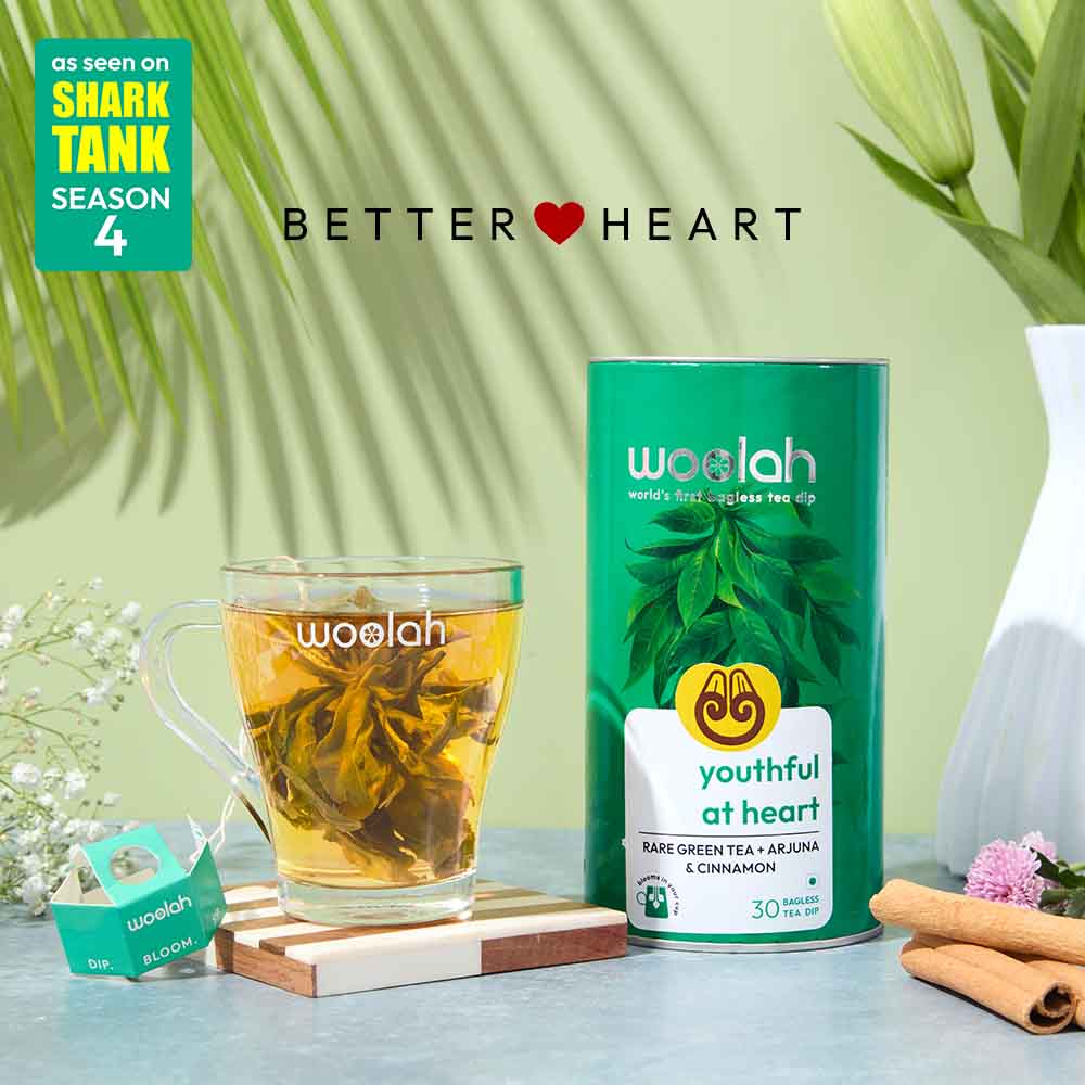 Rare Green Tea + Arjuna & Cinnamon
