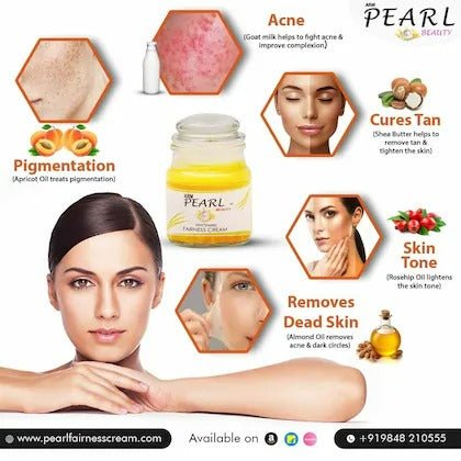 ARM Pearl Glowing Night Cream For Men And Women - Vamzn#