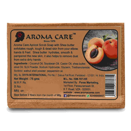 Aroma Care Handmade Apricot Scrub Soap - Vamzn#