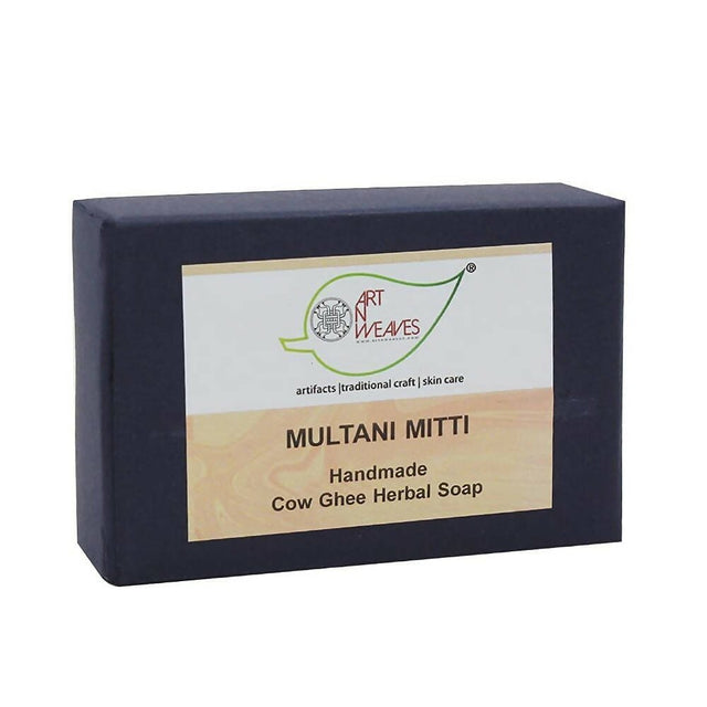 artNweaves Handmade Cow Ghee Herbal Multani Mitti Soap - Vamzn#