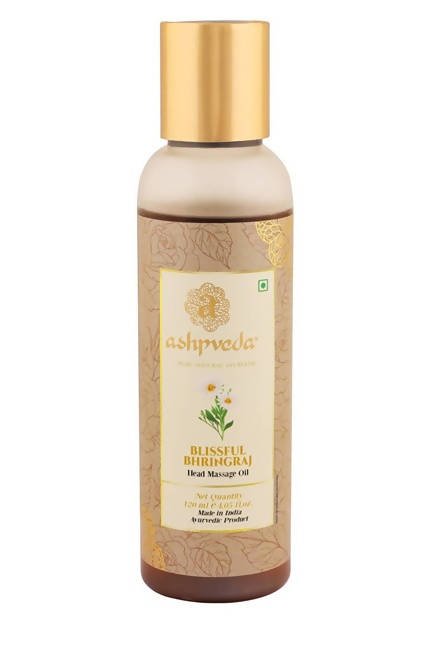 Ashpveda Blissful Bhringraj Head Massage Oil - Vamzn#