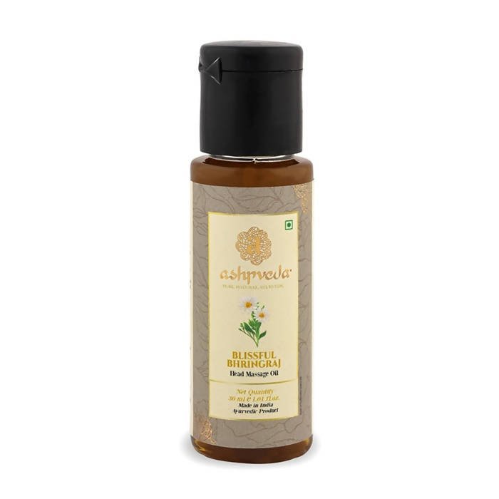 Ashpveda Blissful Bhringraj Head Massage Oil - Vamzn#