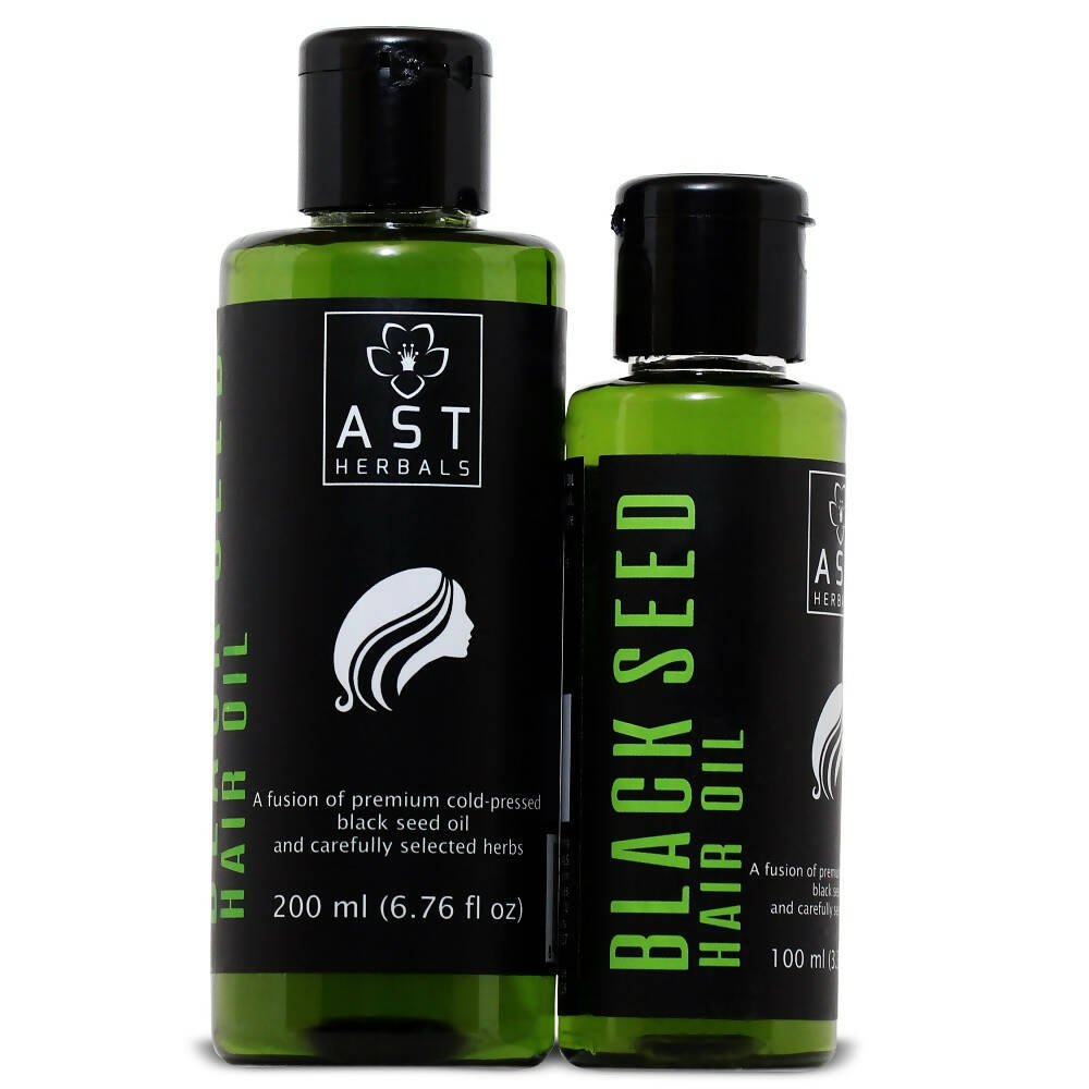 AST Herbals Black Seed Hair Oil (Kalonji & Coconut Oils with Special Herbs) - Vamzn#