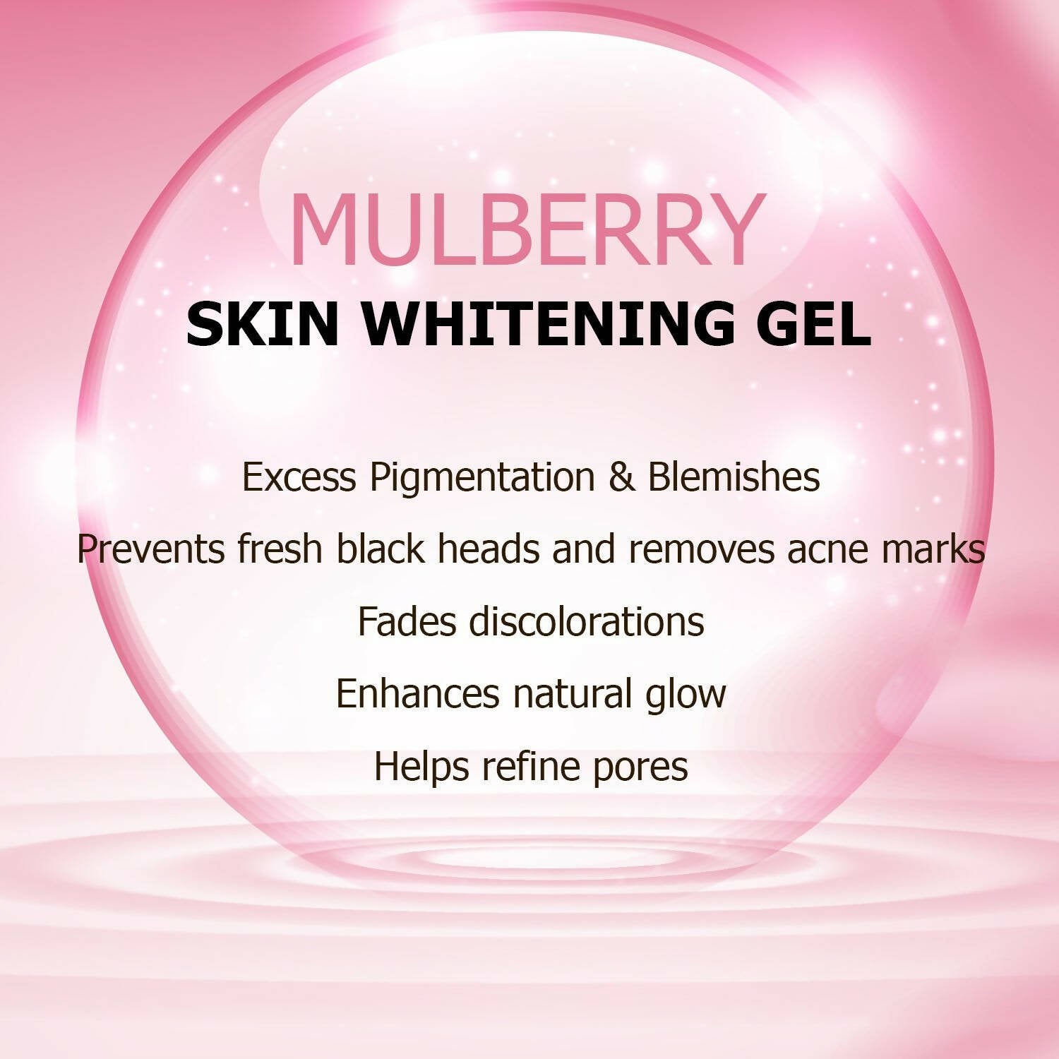Astaberry Professional Mulberry Skin Whitening Face Gel - Vamzn#