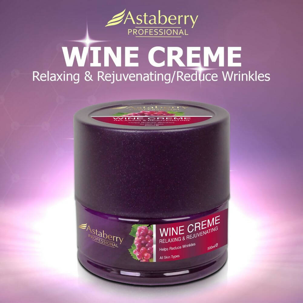 Astaberry Professional Wine Face Creme - Reduce Wrinkles - Vamzn#