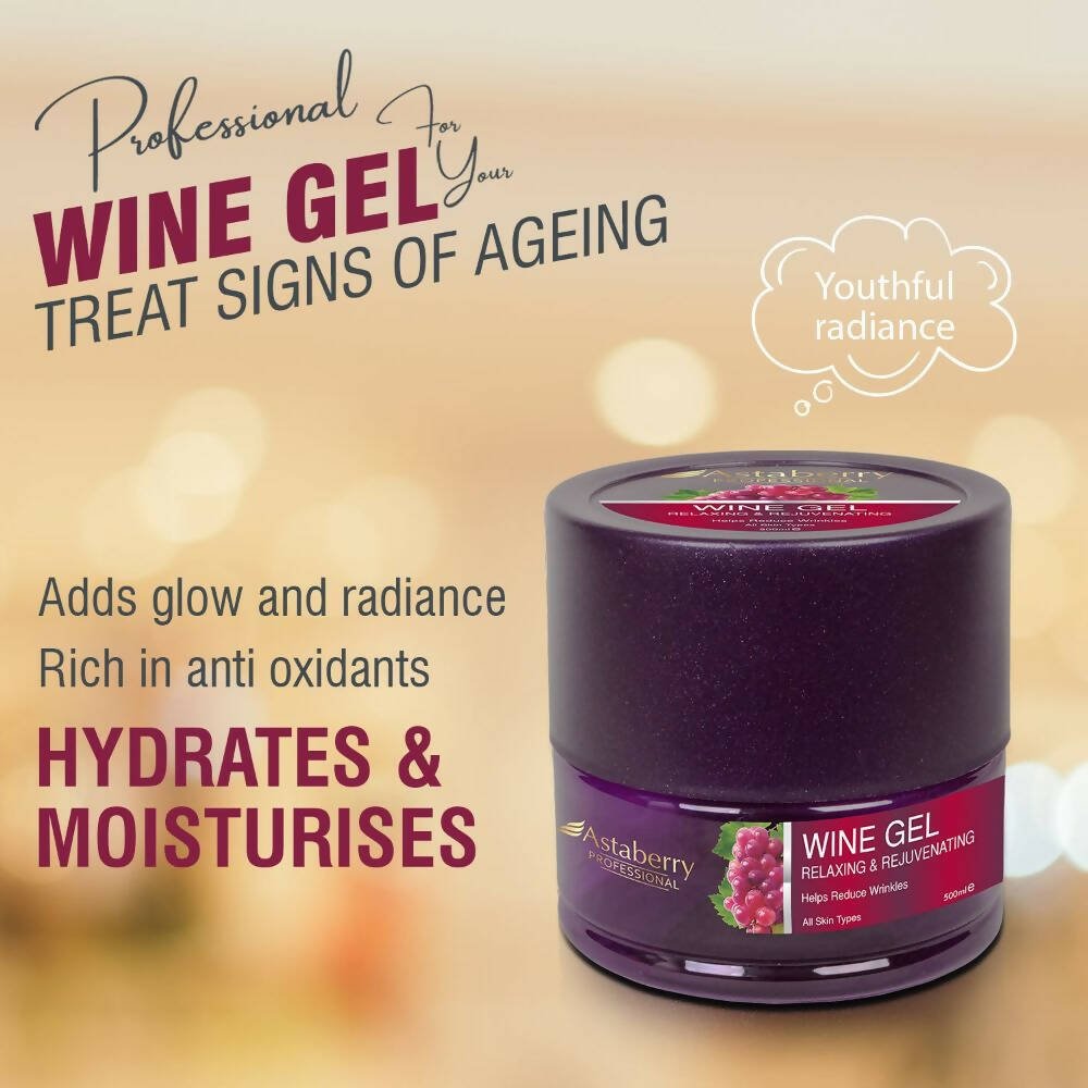 Astaberry Professional Wine Face Gel - Vamzn#