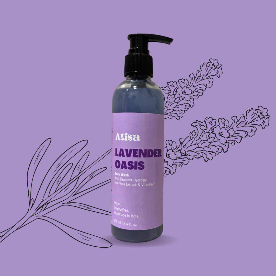 Atisa Lavender Oasis Body Wash - Vamzn#