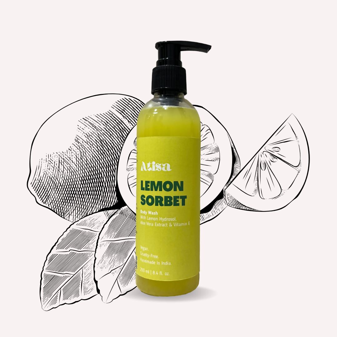 Atisa Lemon Sorbet Body Wash - Vamzn#