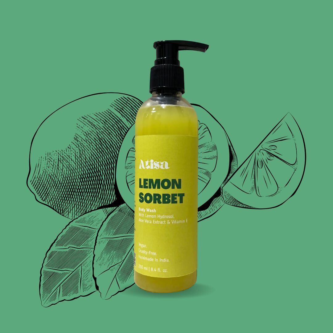 Atisa Lemon Sorbet Body Wash - Vamzn#