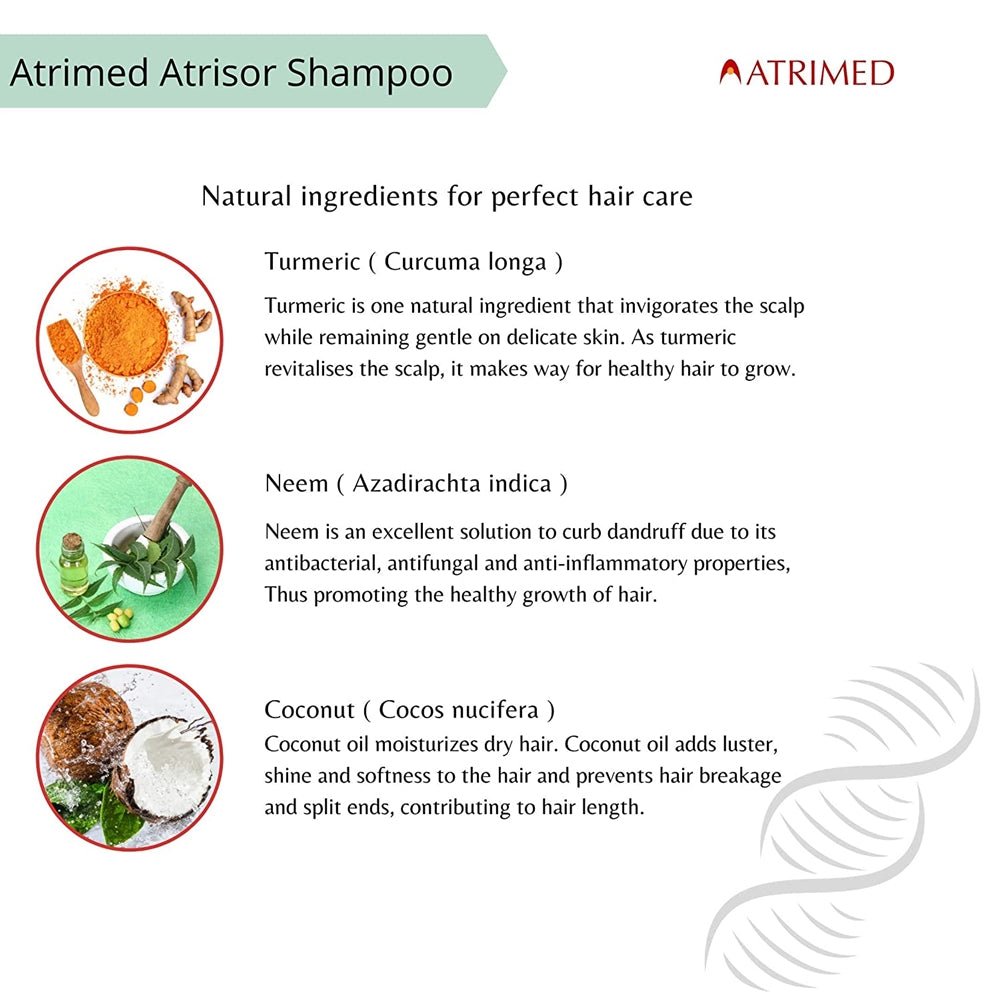 Atrimed Ayurvedic Atrisor Shampoo - Vamzn#