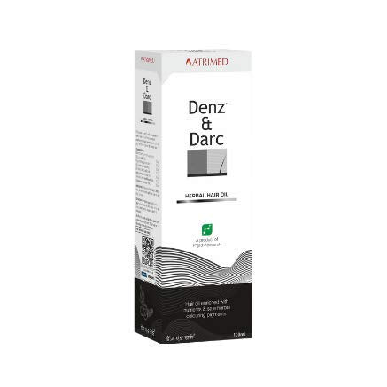 Atrimed Ayurvedic Denz & Darc Hair Oil - Vamzn#