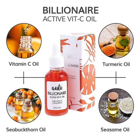 Auli Billionaire Damage Repair/Antioxidant Rich Facial Oil (Vitamin C) - Vamzn#