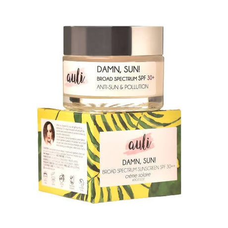 Auli Damn, Sun Broad Spectrum SPF30+ Anti - Sun & Pollution Sunscreen - Vamzn#