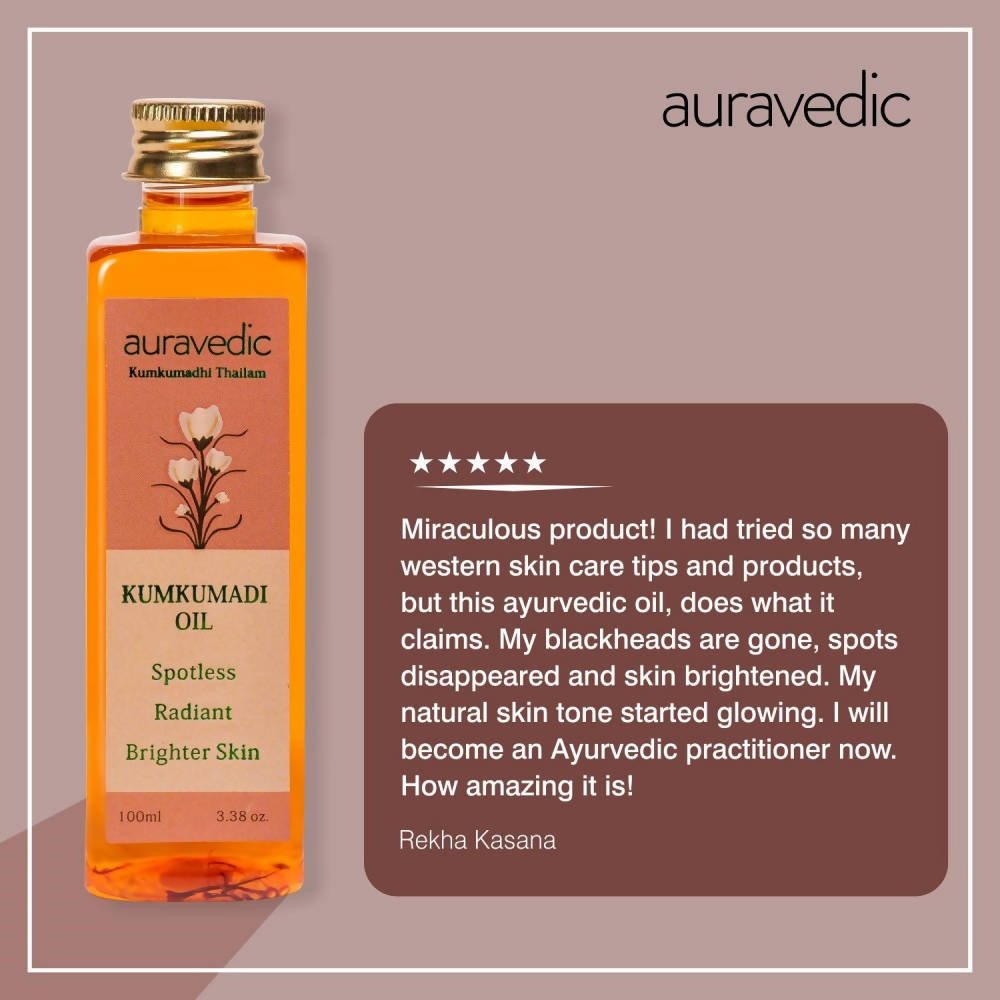 Auravedic Kumkumadi Oil - Vamzn#