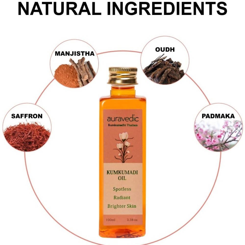 Auravedic Kumkumadi Oil - Vamzn#