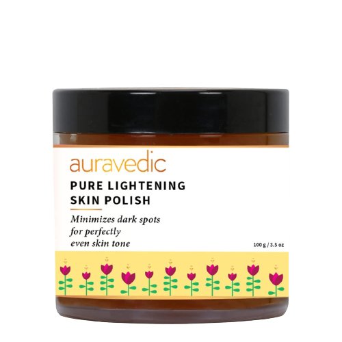 Auravedic Pure Lightening Skin Polish Anti - Tan Scrub - Vamzn#