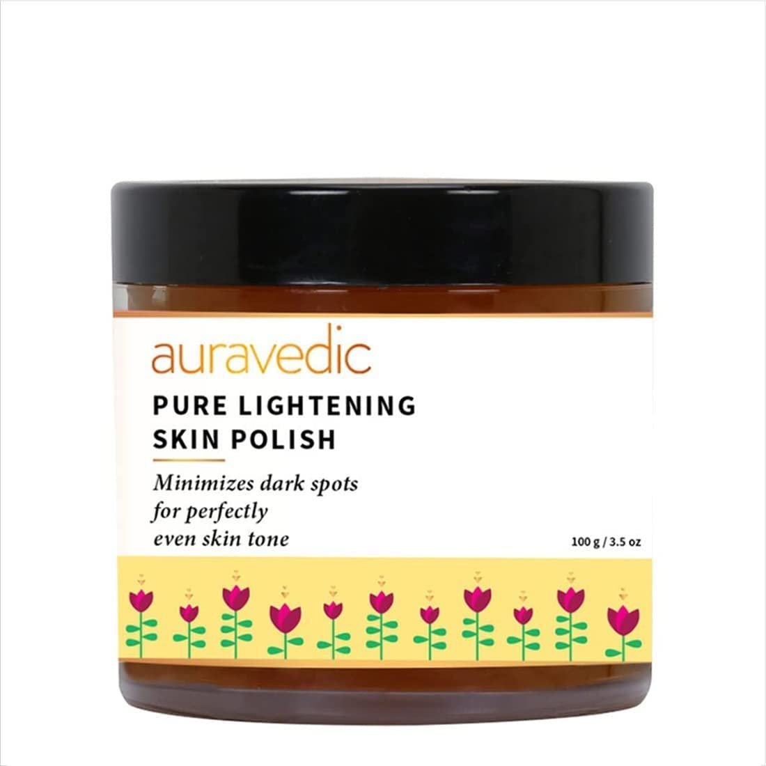 Auravedic Pure Lightening Skin Polish Anti - Tan Scrub - Vamzn#