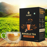 Auric Kadak Moringa Masala Tea - Black Tea from Assam & Darjeeling with Real Spices (Cardamom, Ginger, Black Pepper) - Vamzn#