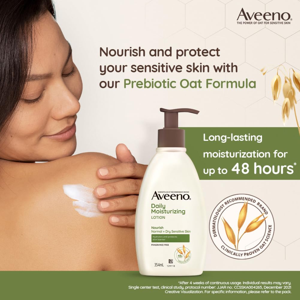 Aveeno Daily Moisturizing Lotion 354ml (for Normal and Dry Skin) - Vamzn#