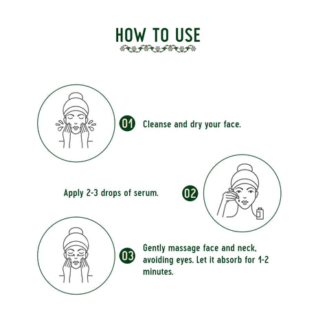 Avimee Herbal Niacinamide Face Serum For Acne Marks, Blemishes & Oil Balancing with Zinc - Vamzn#