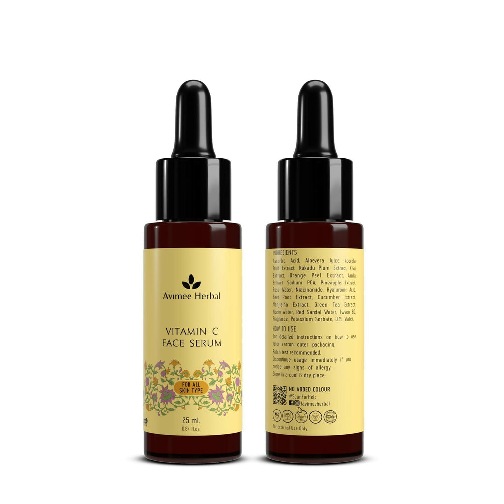 Avimee Herbal Vitamin C Serums For Face: Glowing Skin & Anti - Aging Benefits - Vamzn#