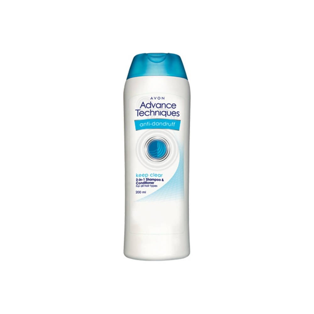 Avon Advance Techniques Anti - Dandruff 2 In1 Shampoo - Vamzn#