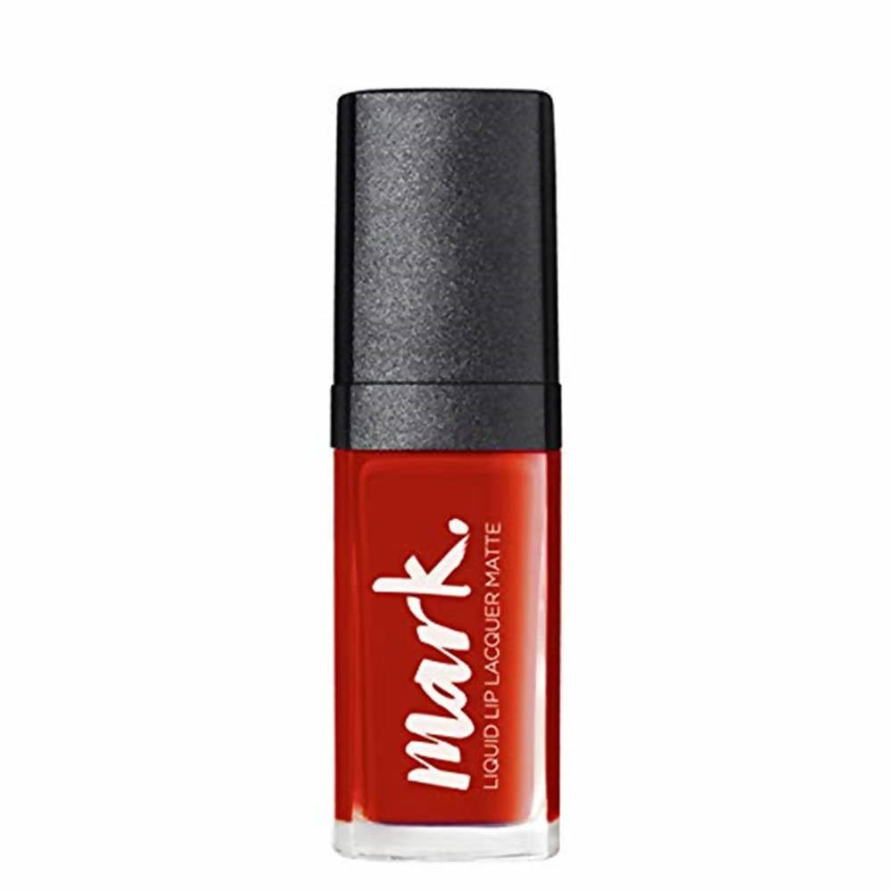 Avon Mark Liquid Lip Lacquer Matte - Orange You For - Vamzn#